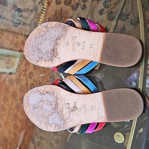 Raye Suede and Leather Strappy Sandals - Picture 10 of 10